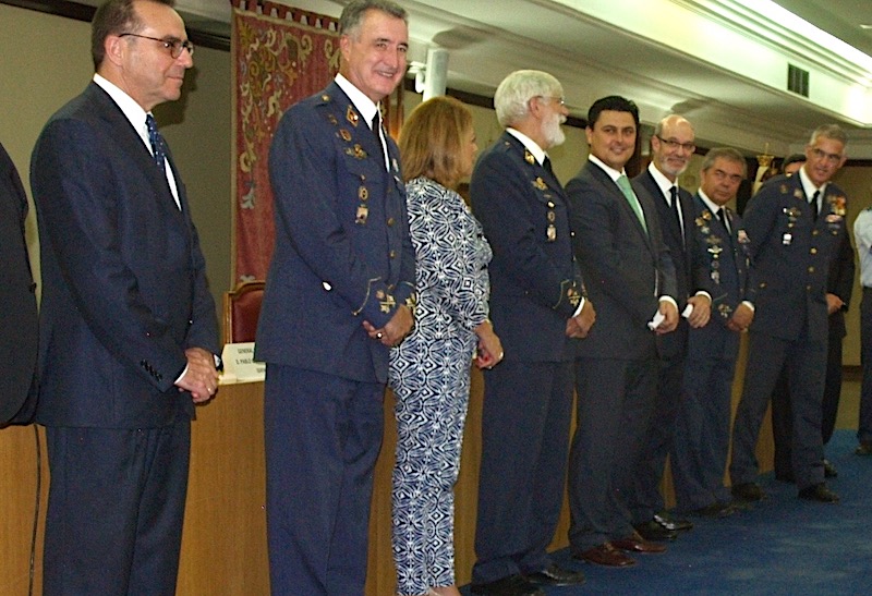 Rubén García Servert, segundo por la derecha
