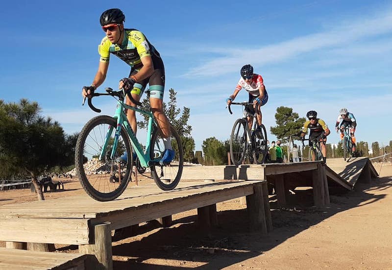 La pista de obstáculos de ciclismo cross de San Pedro del Pinatar