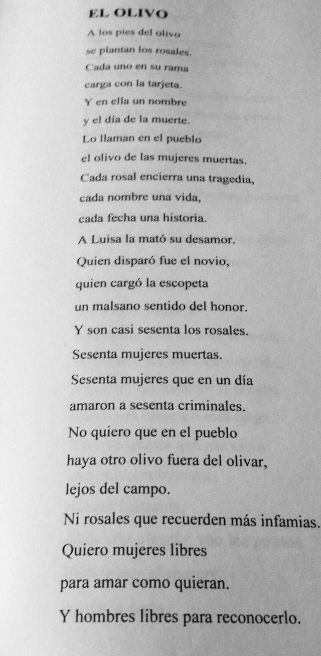 Poema de Pilar Álvarez dedicado a las mujeres
