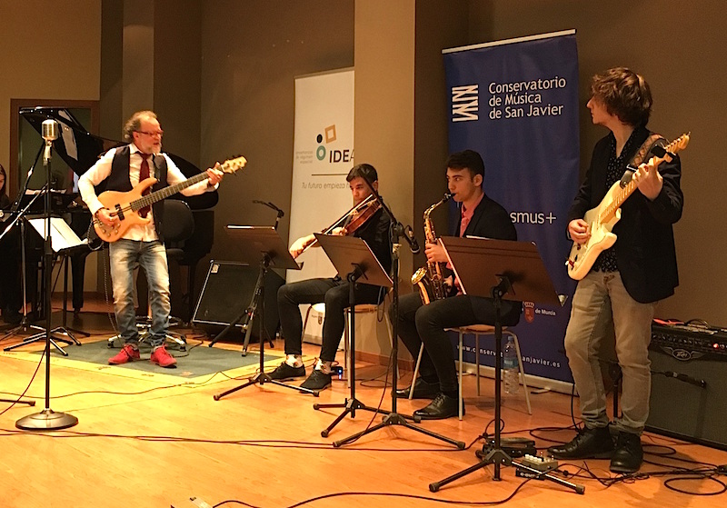 Aula de Jazz del Conservatorio de Música de San Javier