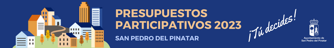 Presupuesto participativos 2023. San Pedro del Pinatar. Tu decides